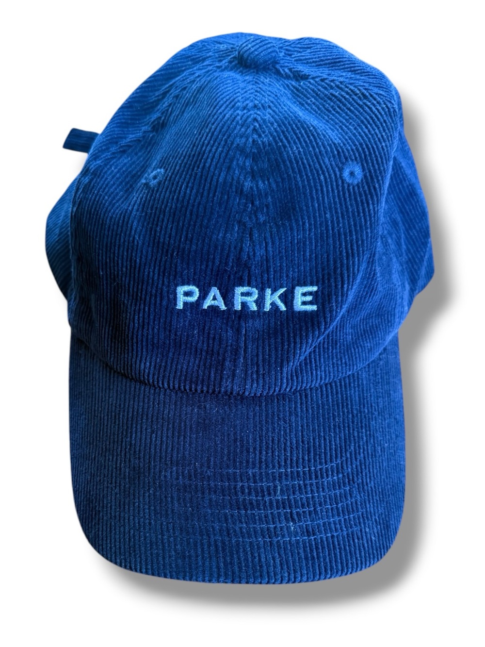 PARKE Navy Blue Corduroy Hat